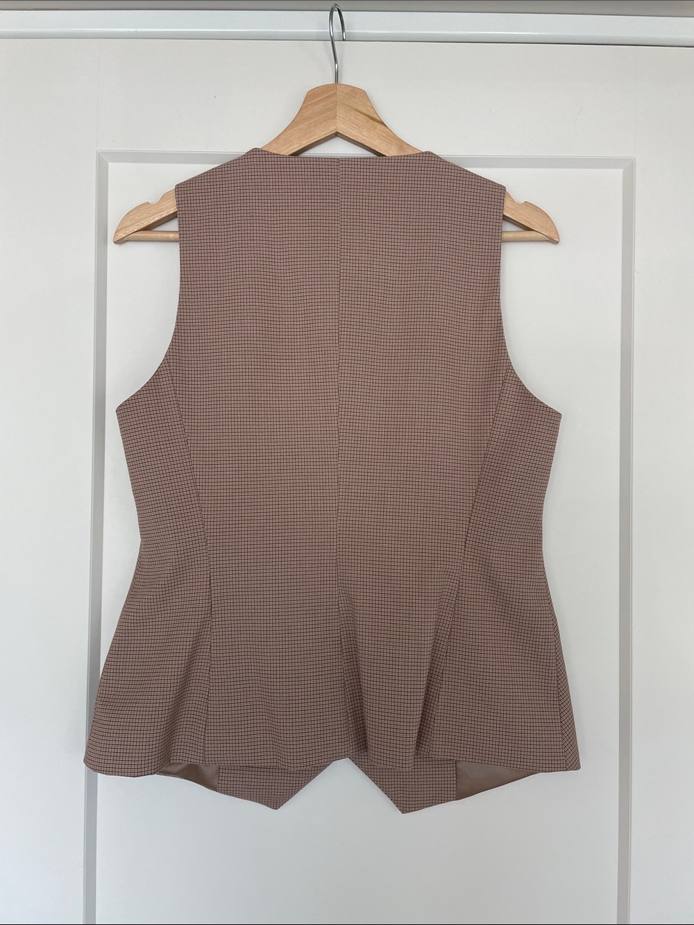 Zara Beige tailored Vest - Picture 6 of 6